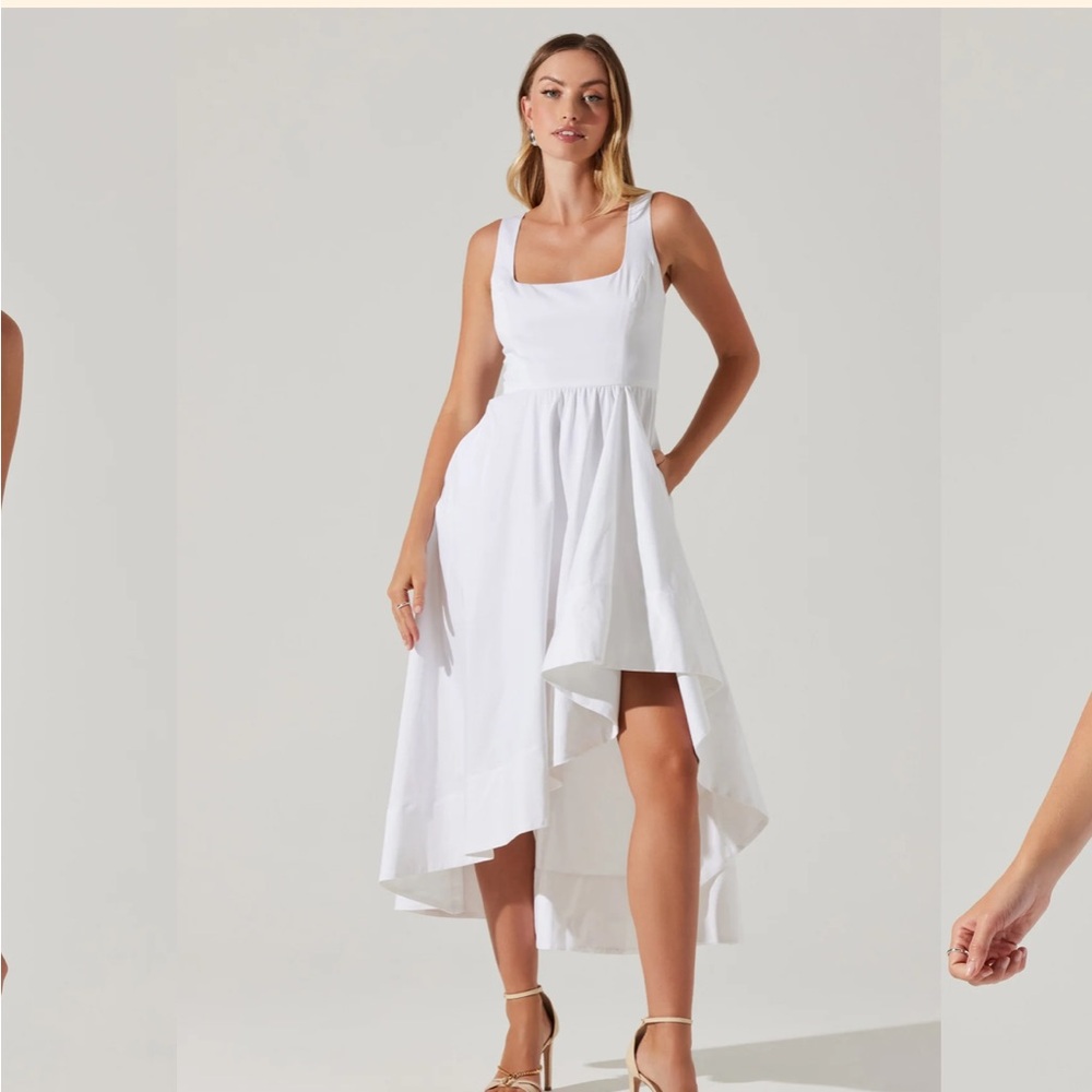 ASTR the label white dress